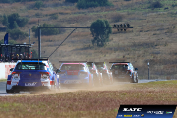SA Touring Cars in action at Zwartkops Raceway