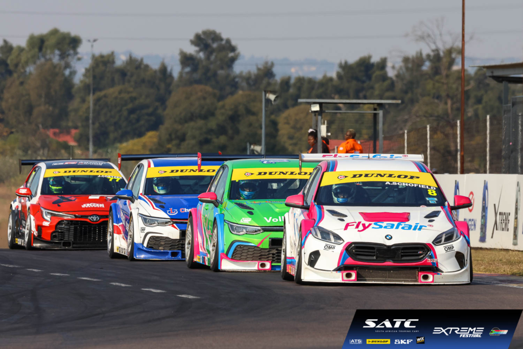 Andrew Schofield leads the way at Zwartkops